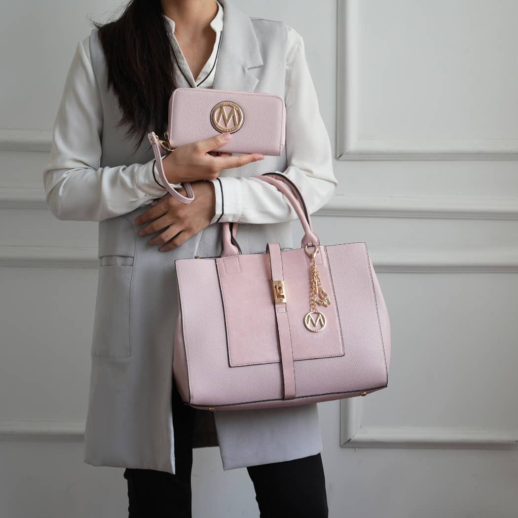Ensemble sac à main Yola pour femme avec portefeuille.