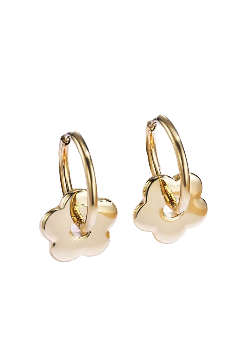 Boucles d'oreille en acier inoxydable