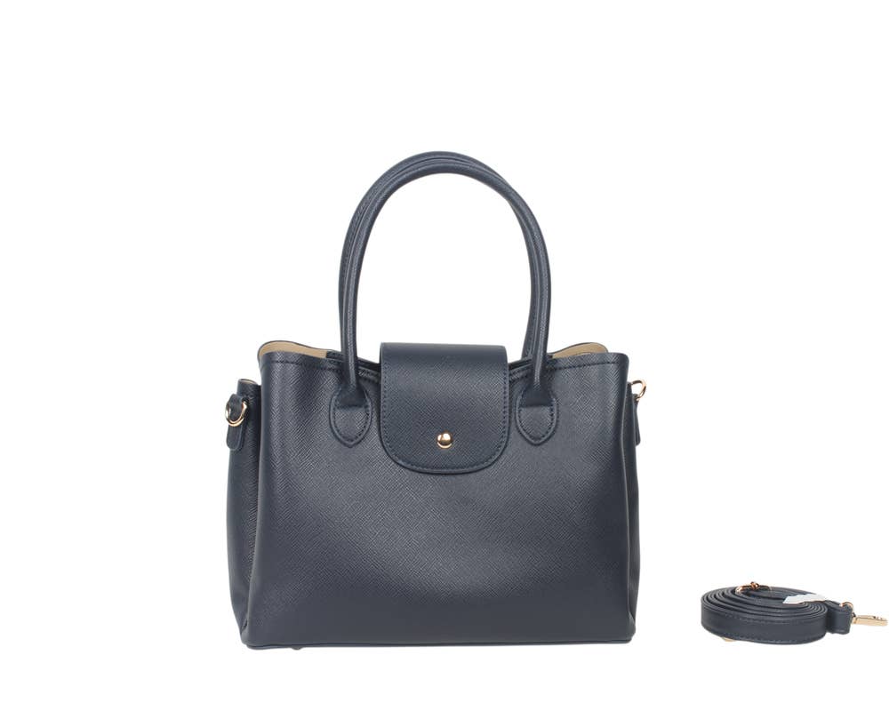 SAC À MAIN AVEC BANDOULIÈRE.
