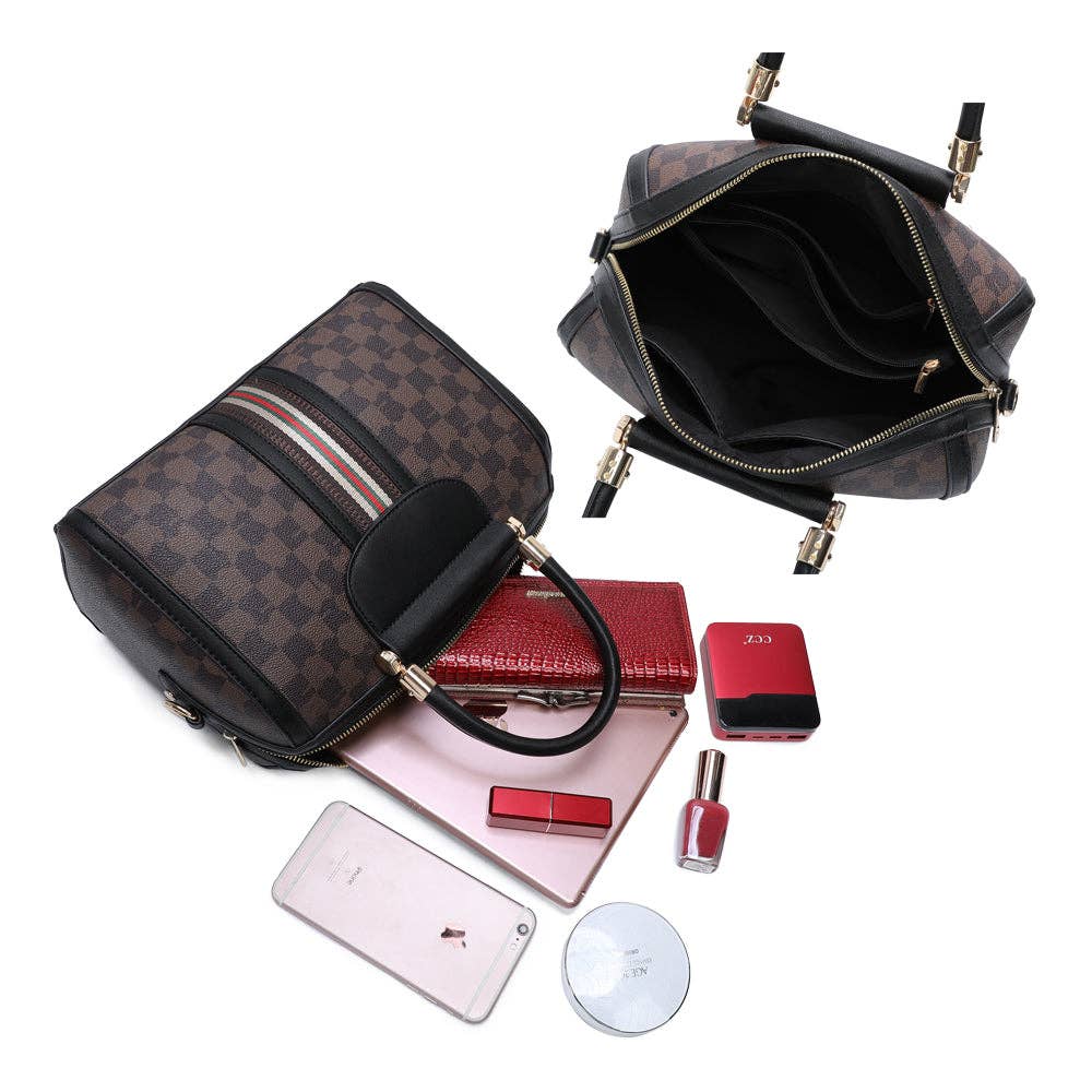 Sac à main Prestige Damier style bowling