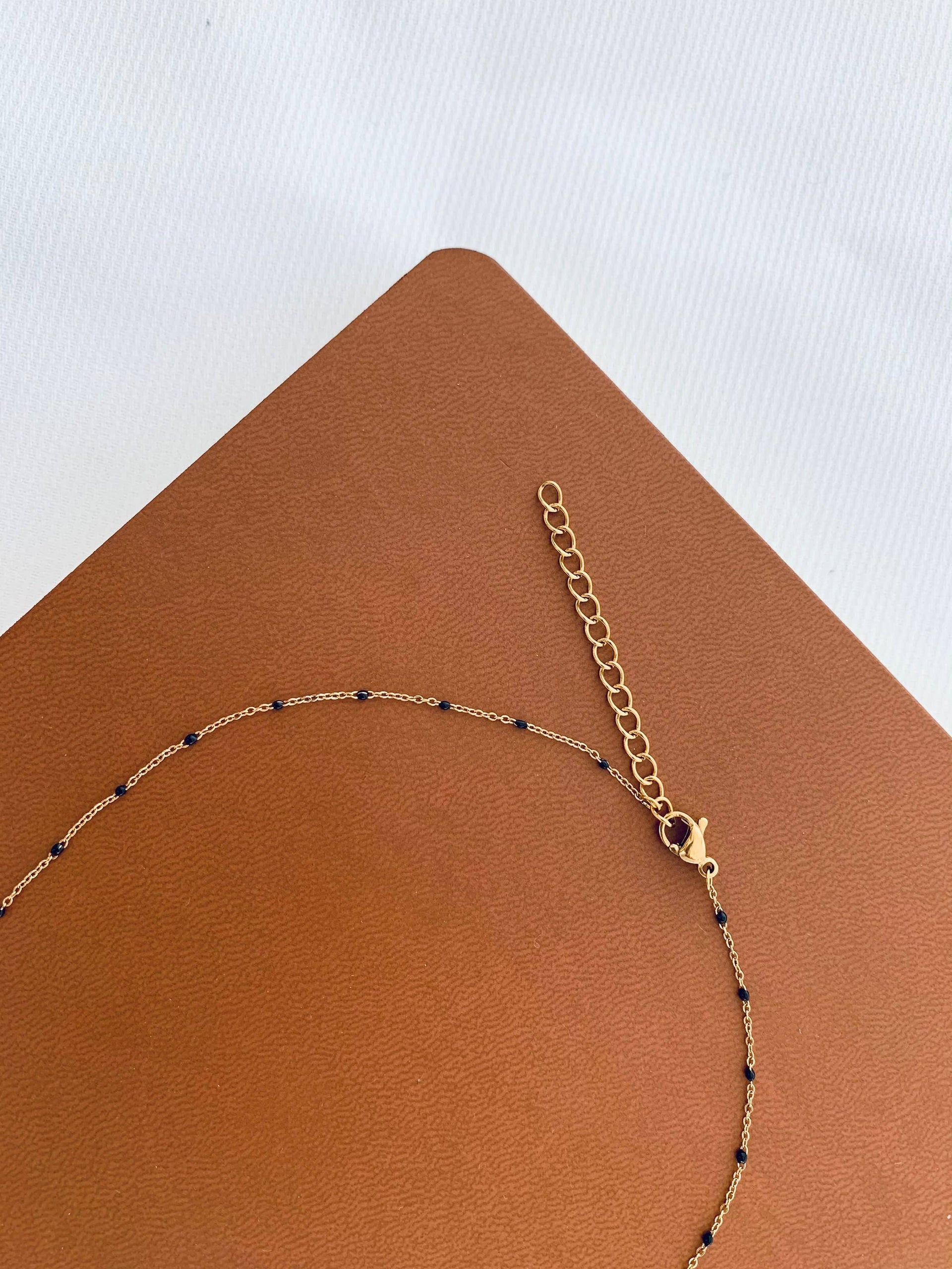 Collier acier inoxydable chaine boule