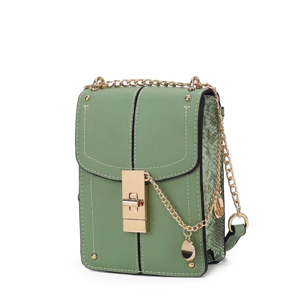 Sac à bandoulière  Iona en cuir végétalien