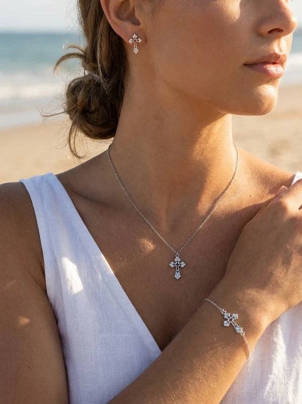 Parures en acier inoxydable, Plaquée Or 14K