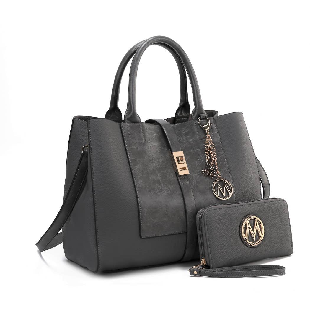 Ensemble sac à main Yola pour femme avec portefeuille.