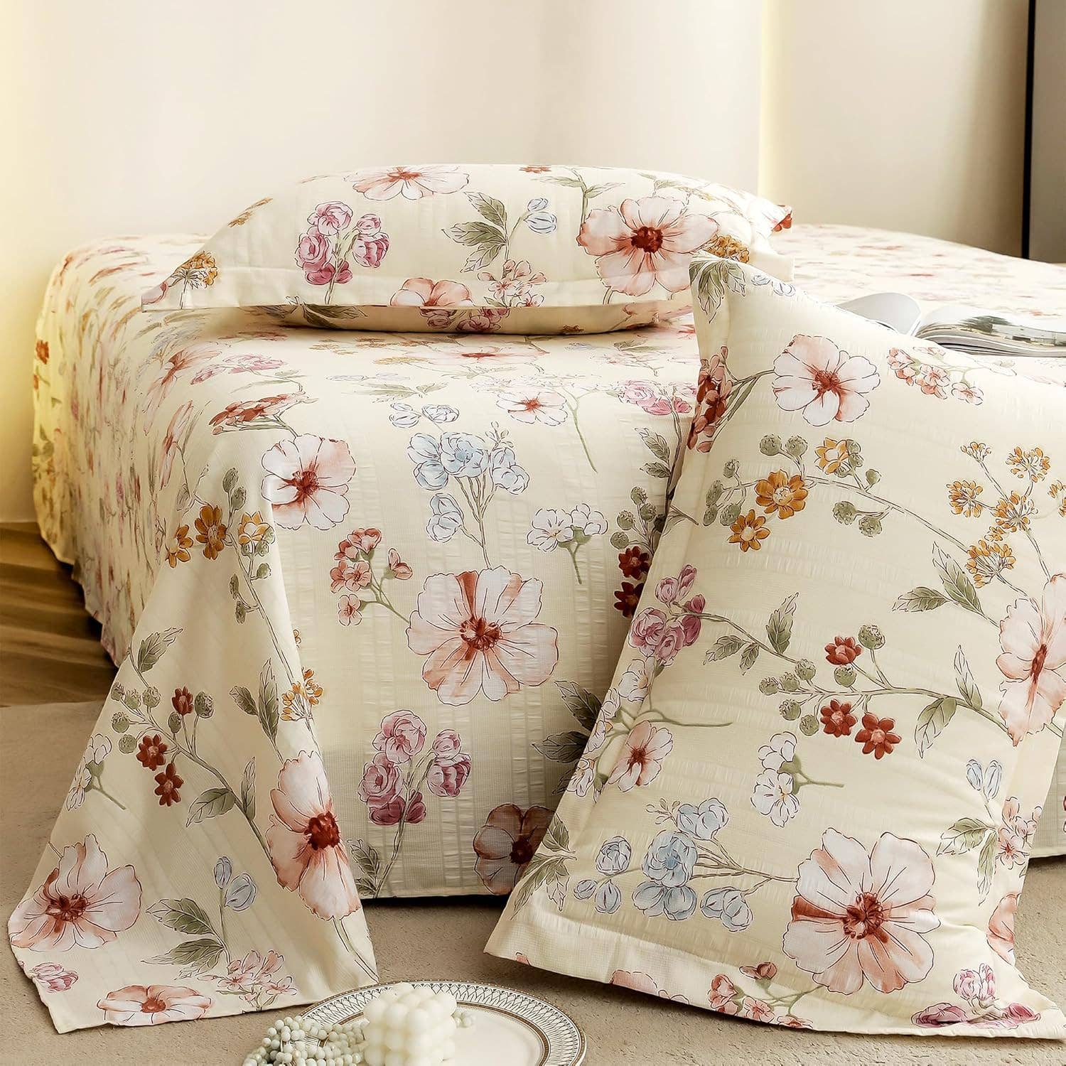Parure de draps King Size 300 TC