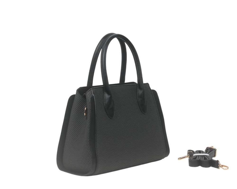 SAC À ÉPAULE AVEC BANDOULIÈRE.