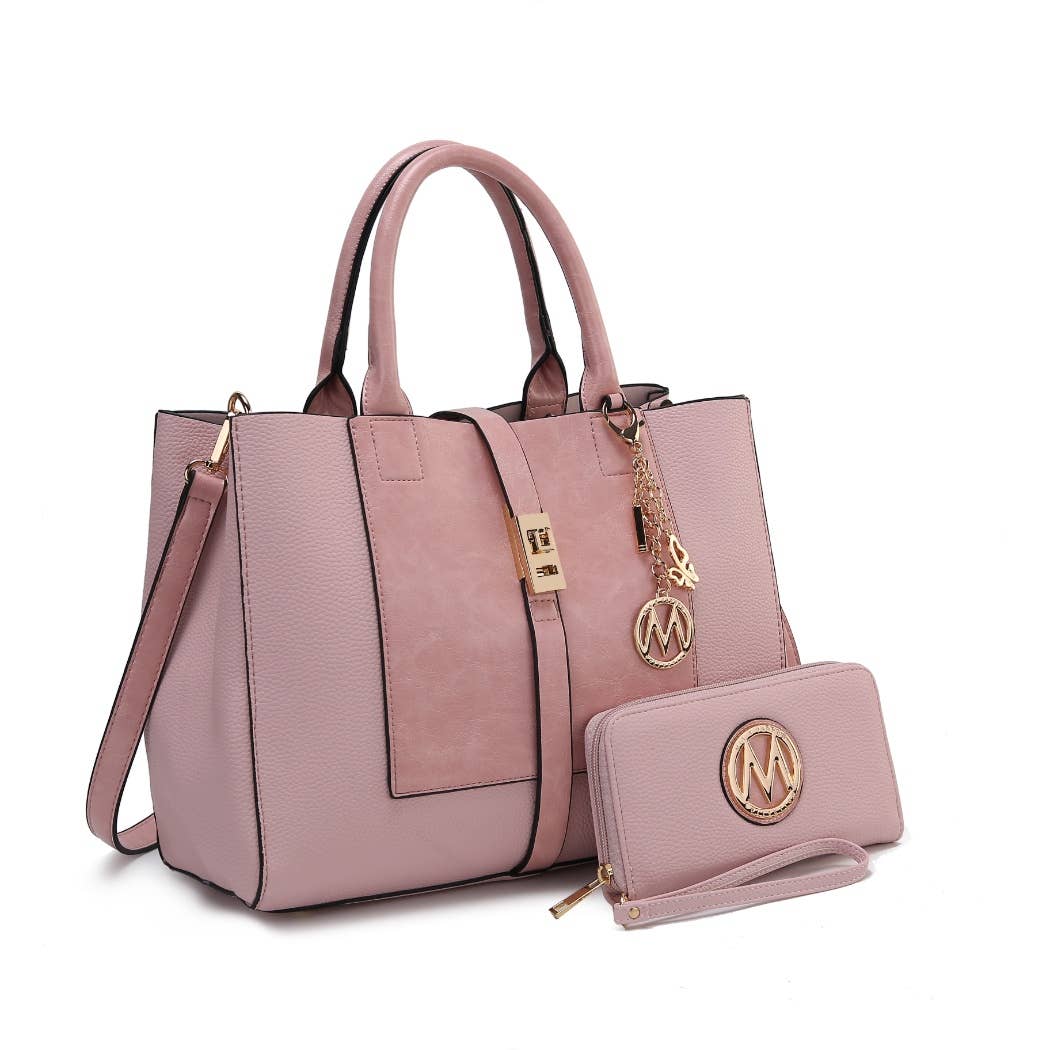 Ensemble sac à main Yola pour femme avec portefeuille.