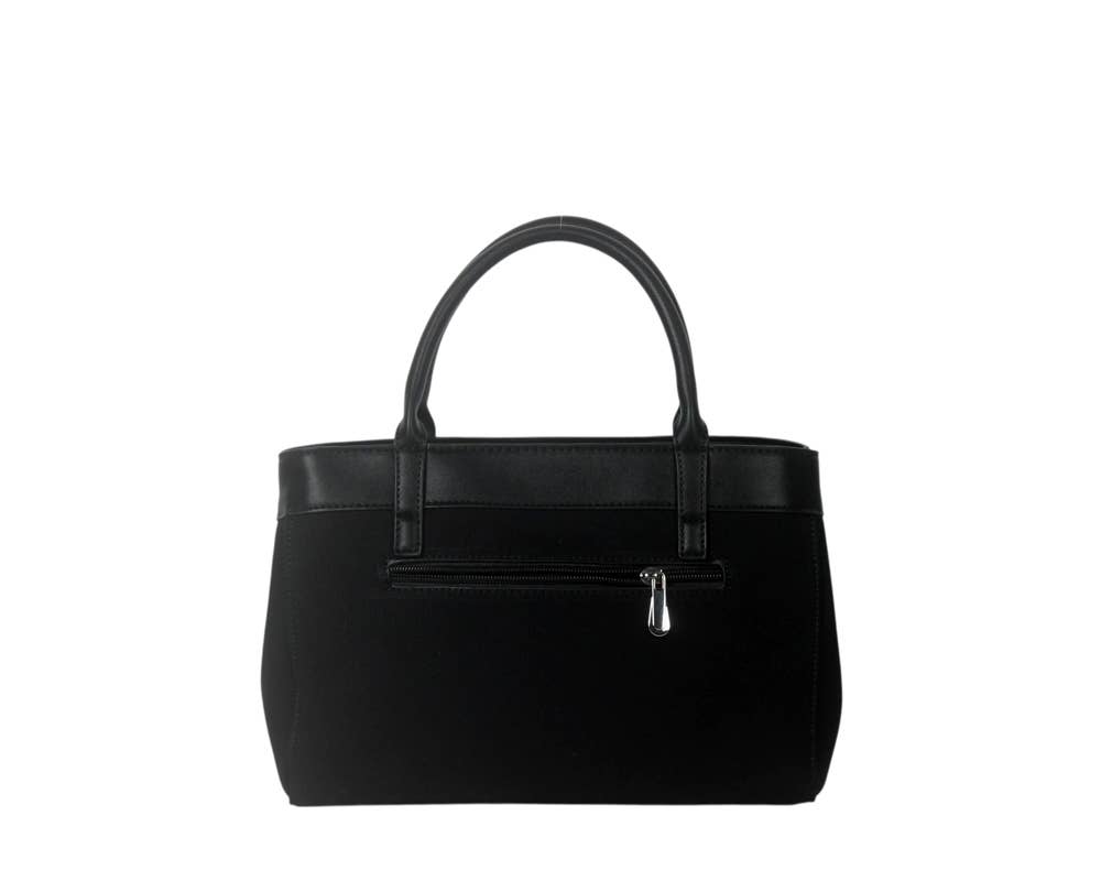 SAC À MAIN AVEC BANDOULIÈRE.