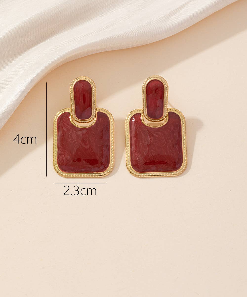 Boucles d'oreilles Clou Acier inoxydable