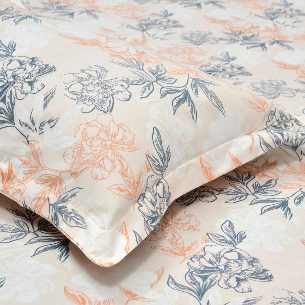Parure de lit ultra-douce en coton – Drap plat double & Queen