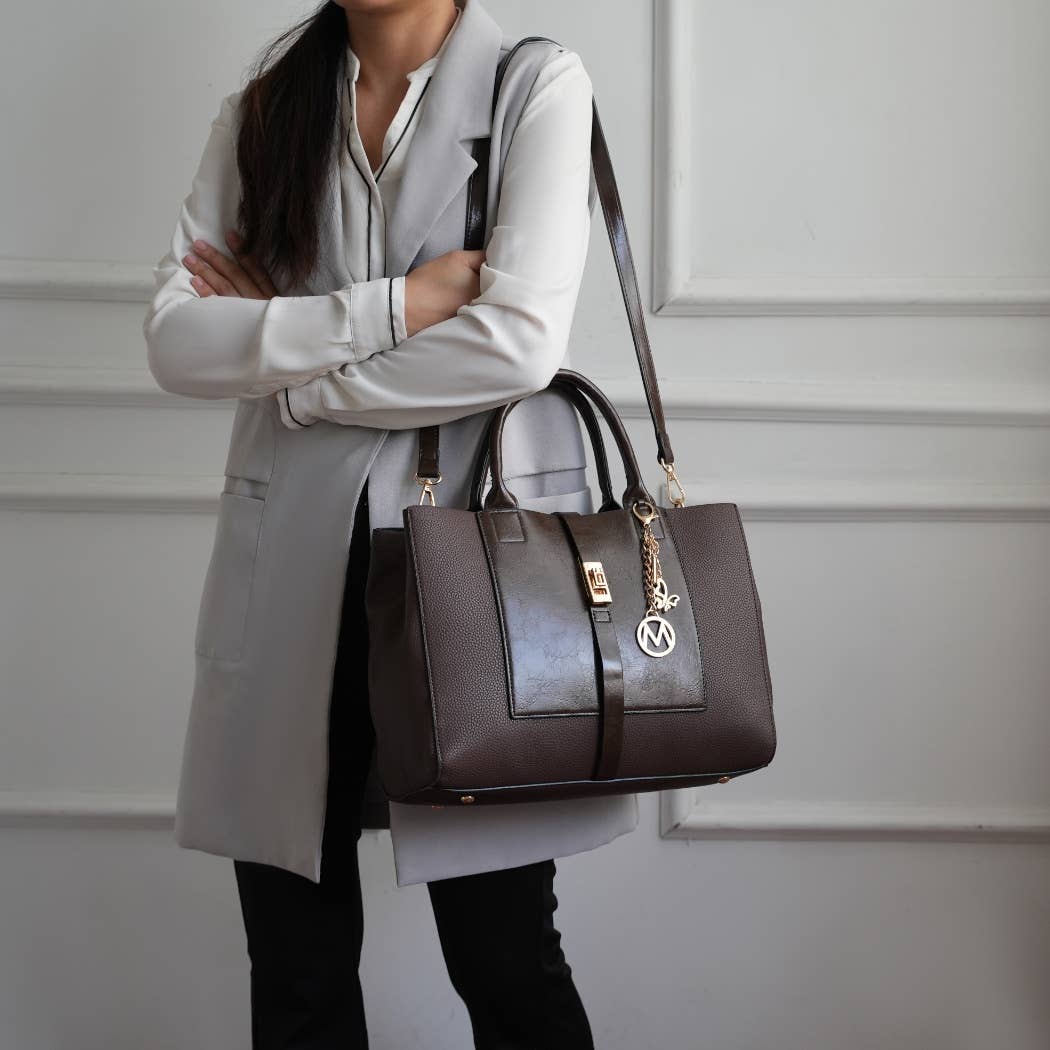 Ensemble sac à main Yola pour femme avec portefeuille.