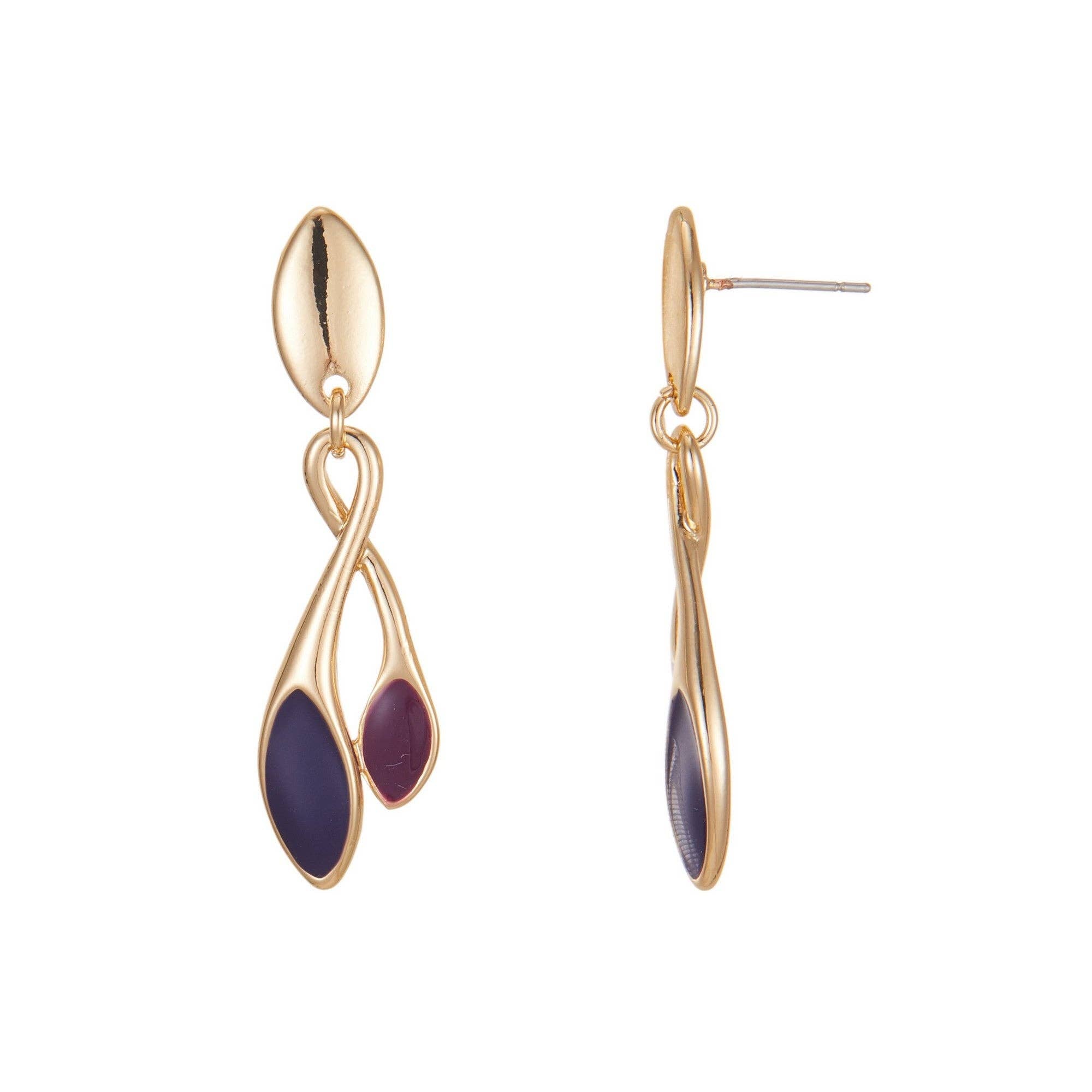 Boucle d'oreille tige Darla