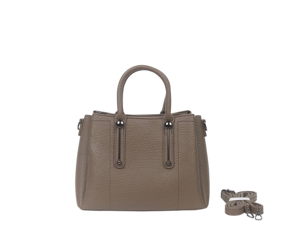 SAC À MAIN AVEC BANDOULIÈRE.
