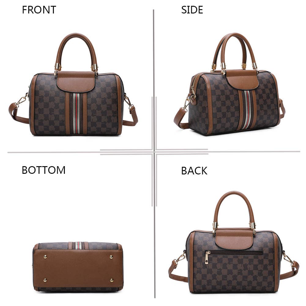 Sac à main Prestige Damier style bowling