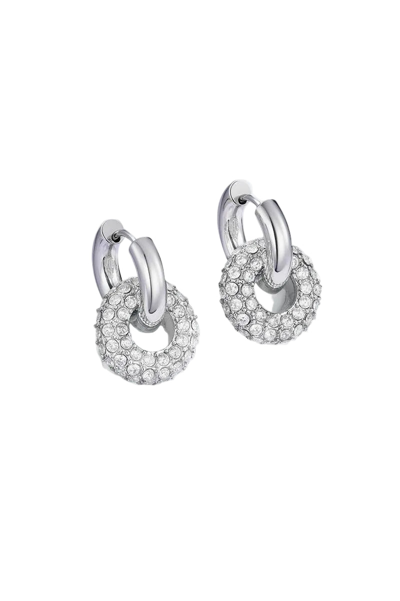 Boucles d'oreille en acier inoxydable