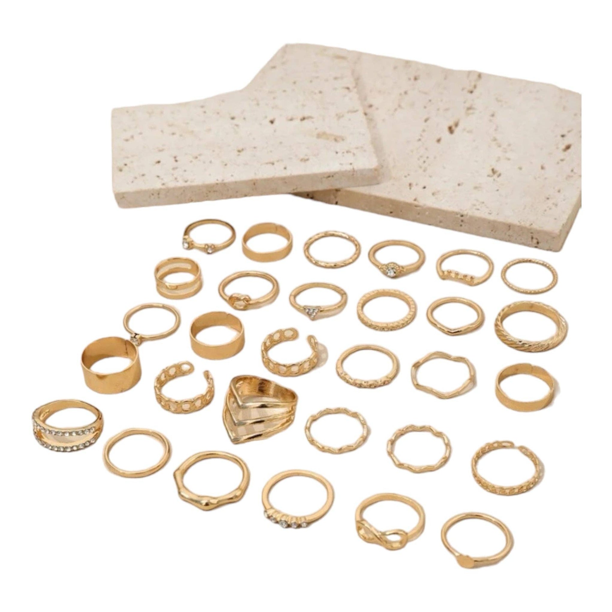 Kinky Pleasure - S019 - Coffret de 30 bagues en or ou argent