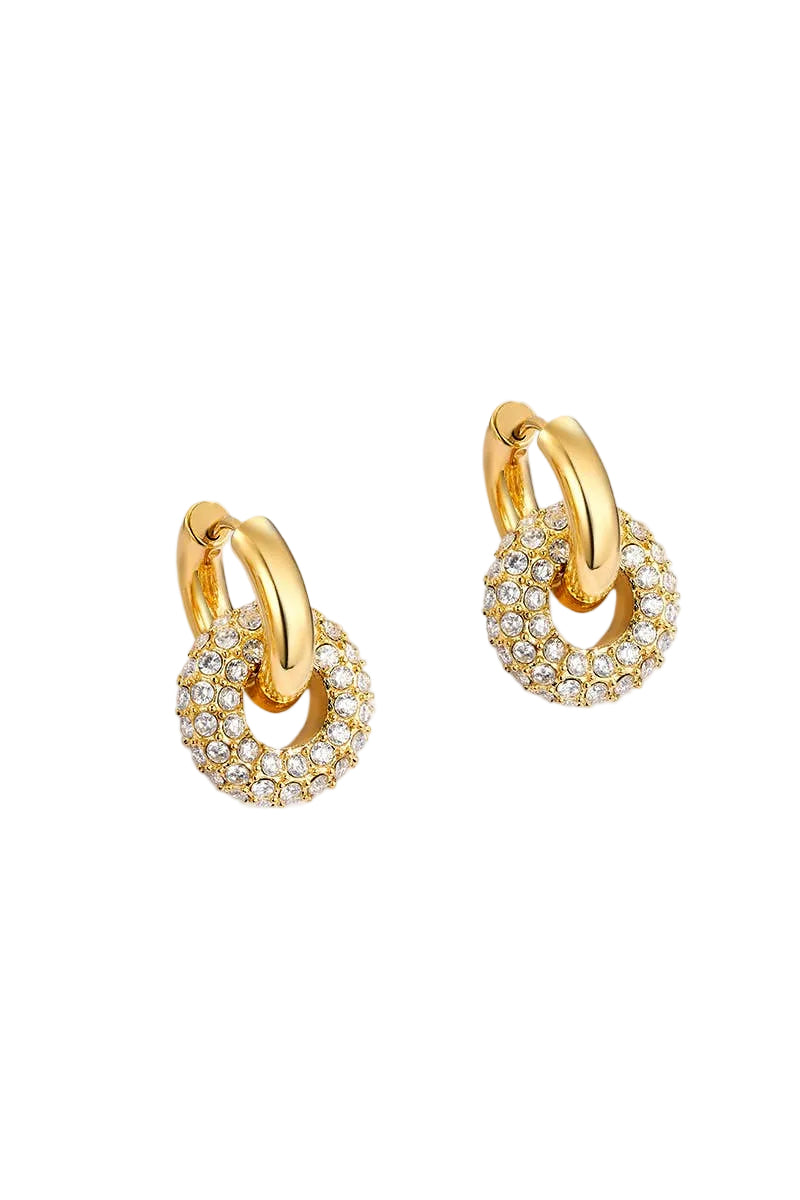 Boucles d'oreille en acier inoxydable