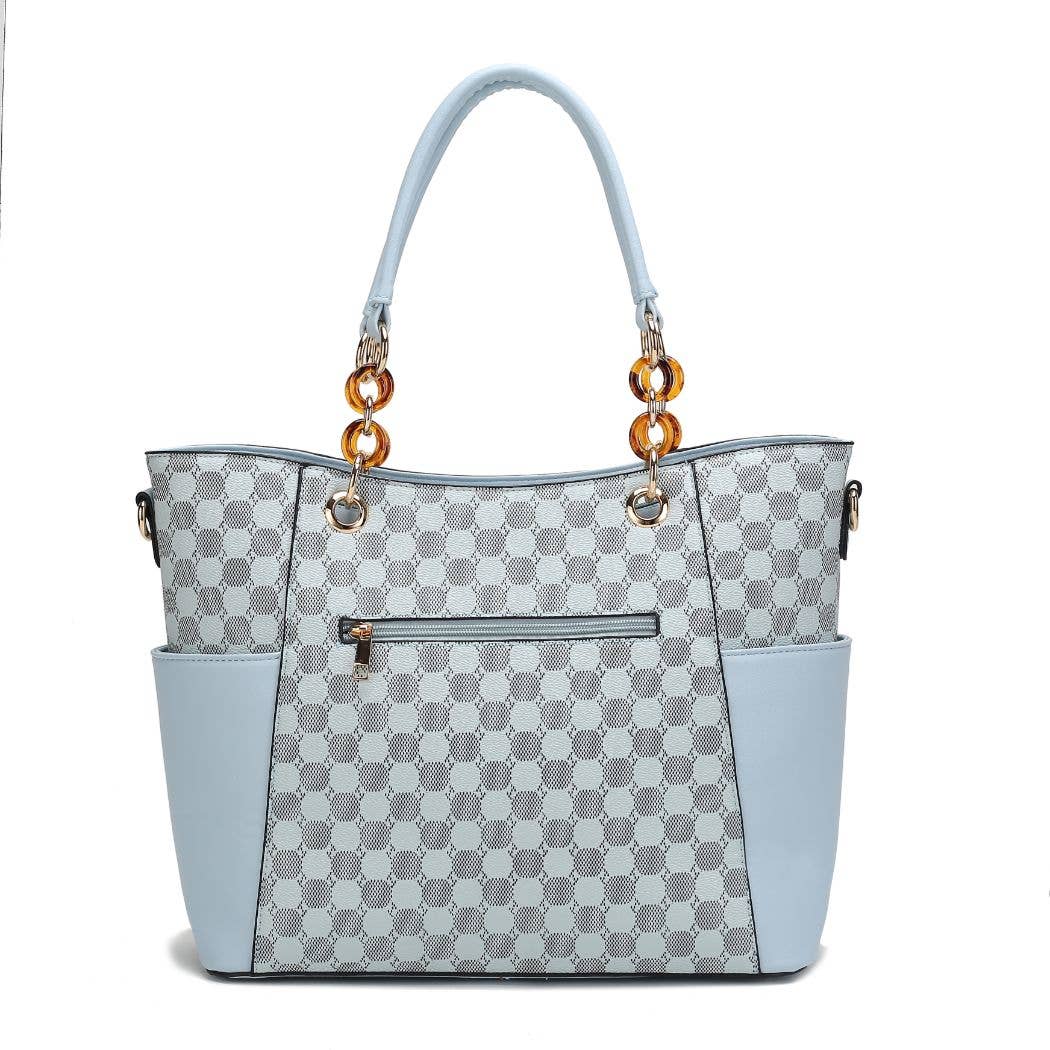 Sac à main Merlina pour femme avec portefeuille, 2 pièces