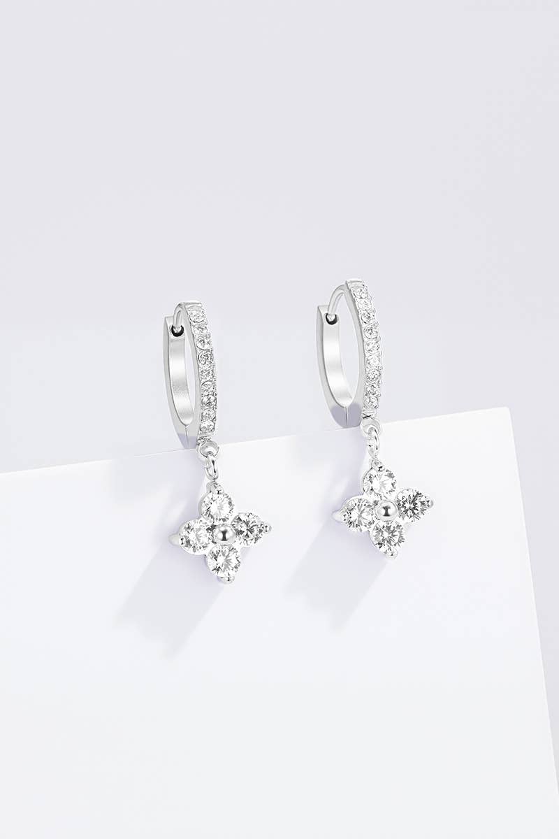 Boucles d'oreilles en acier inoxydable