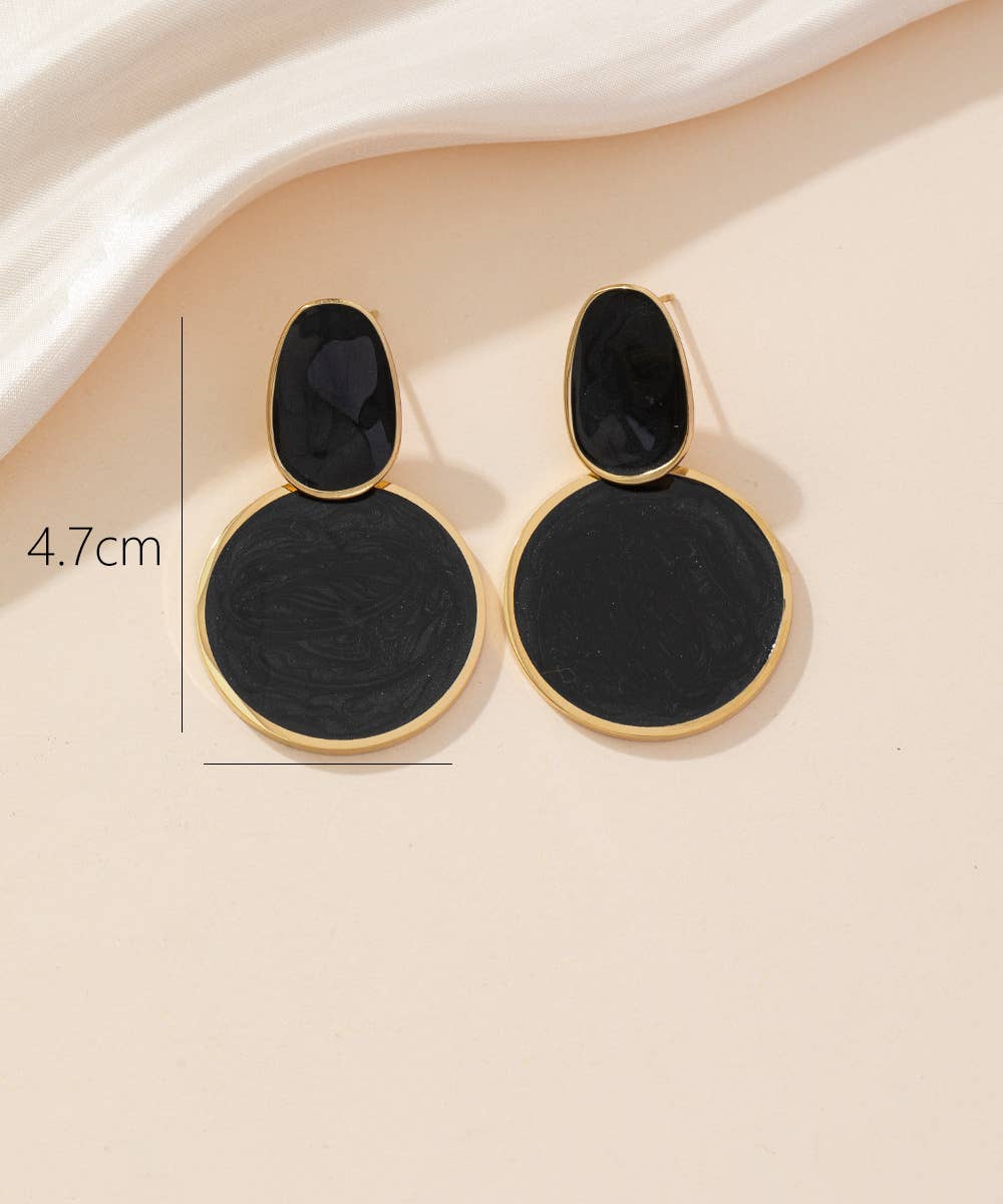 Boucles d’oreilles à clou en acier inoxydable