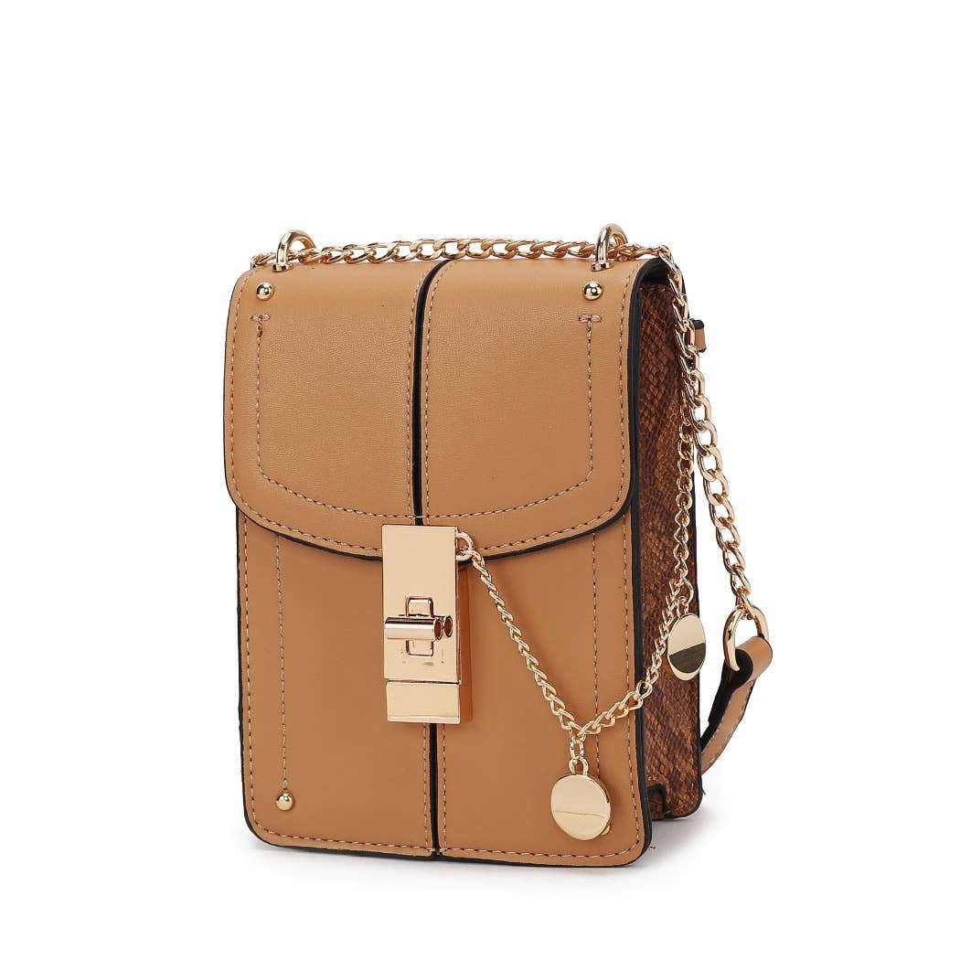 Sac à bandoulière  Iona en cuir végétalien