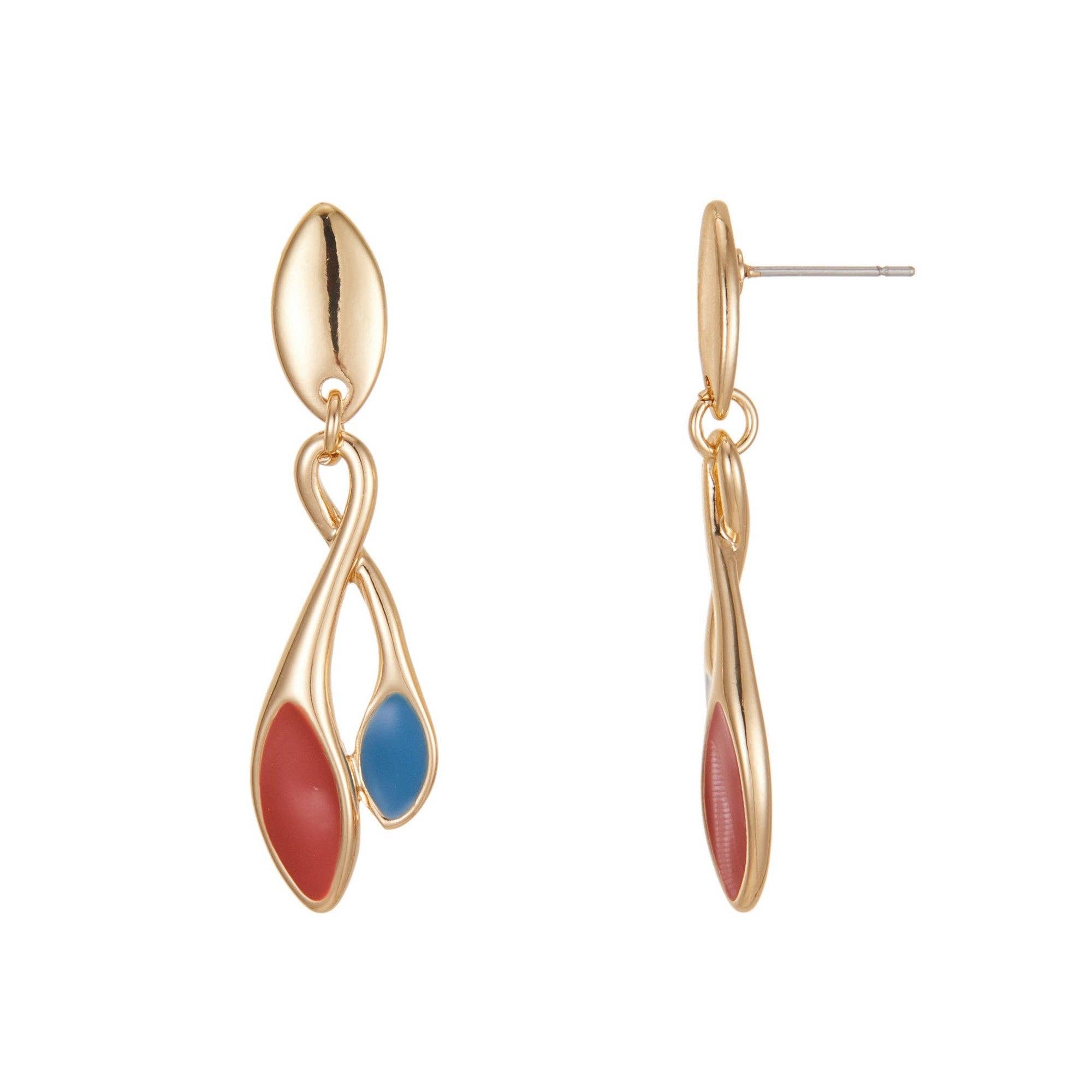 Boucle d'oreille tige Darla