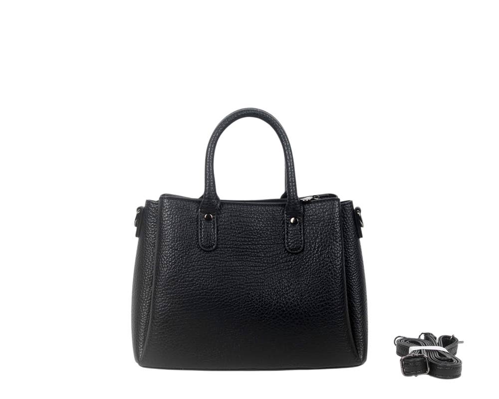 SAC À MAIN AVEC BANDOULIÈRE.
