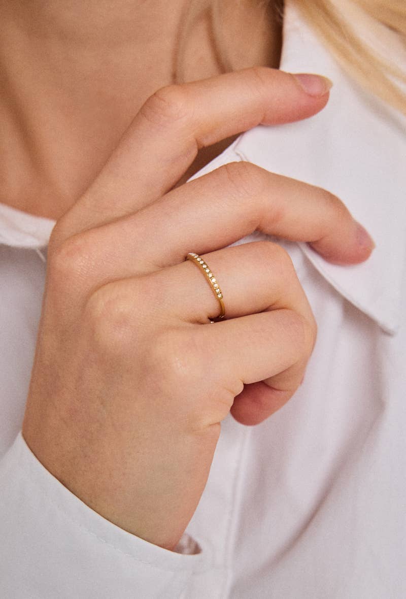 Bague en acier inoxydable