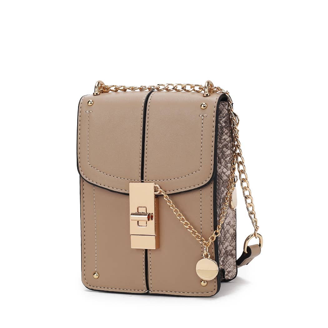 Sac à bandoulière  Iona en cuir végétalien