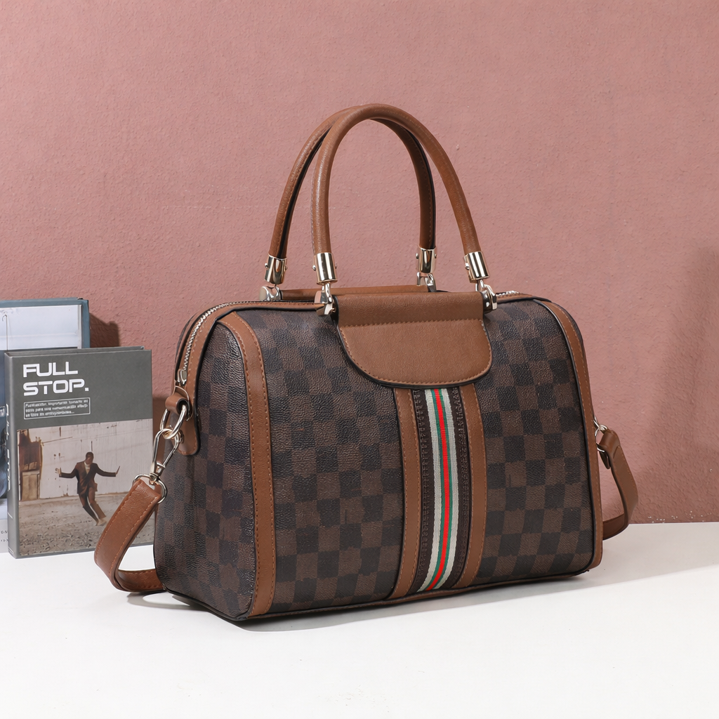 Sac à main Prestige Damier style bowling