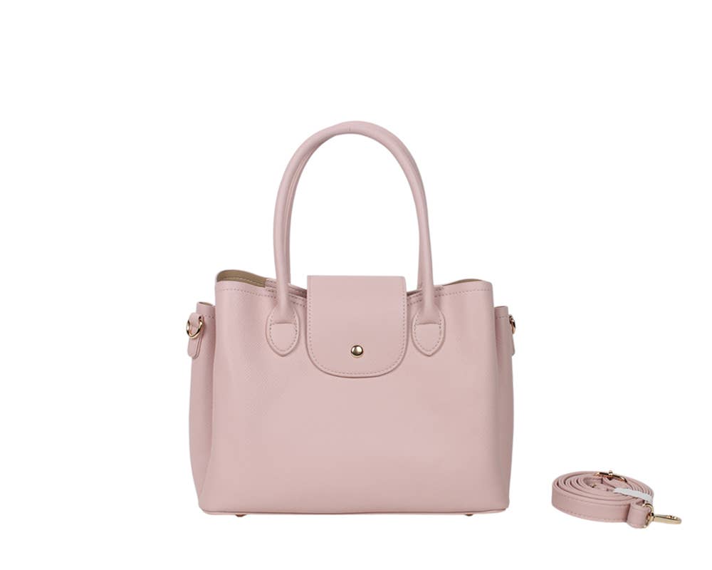 SAC À MAIN AVEC BANDOULIÈRE.