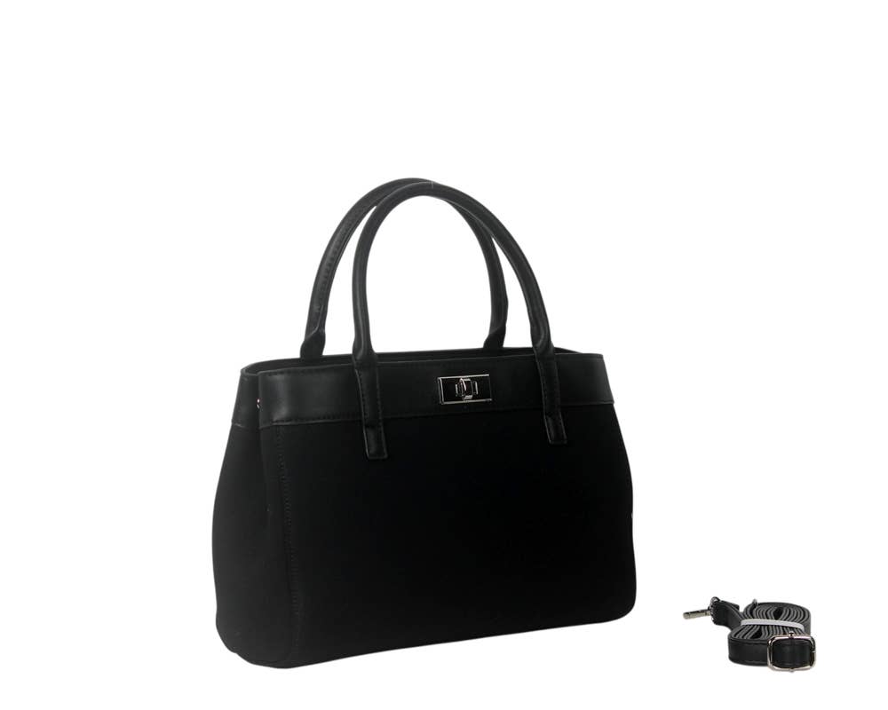 SAC À MAIN AVEC BANDOULIÈRE.