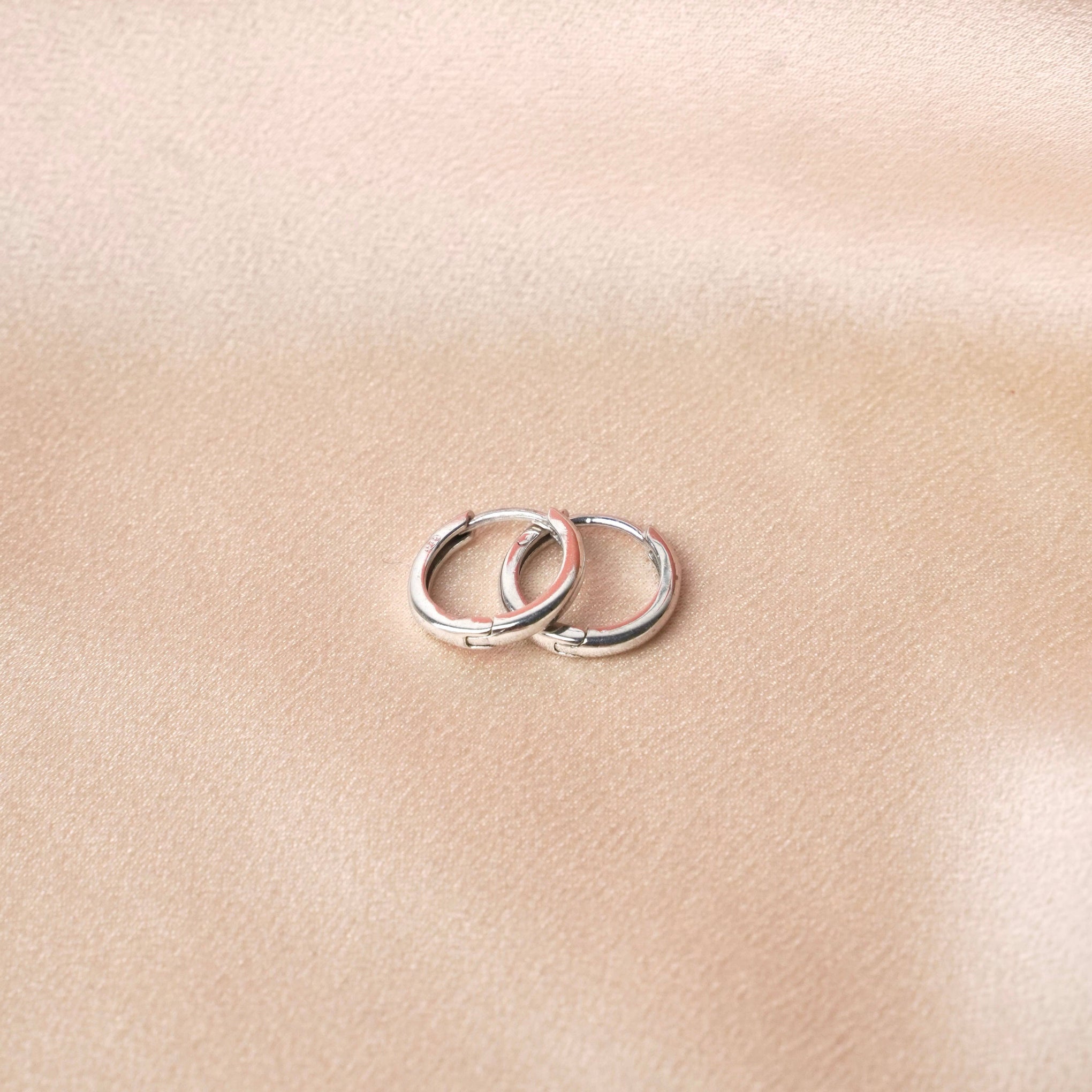 Boucles d'oreilles argent 925 mini créoles