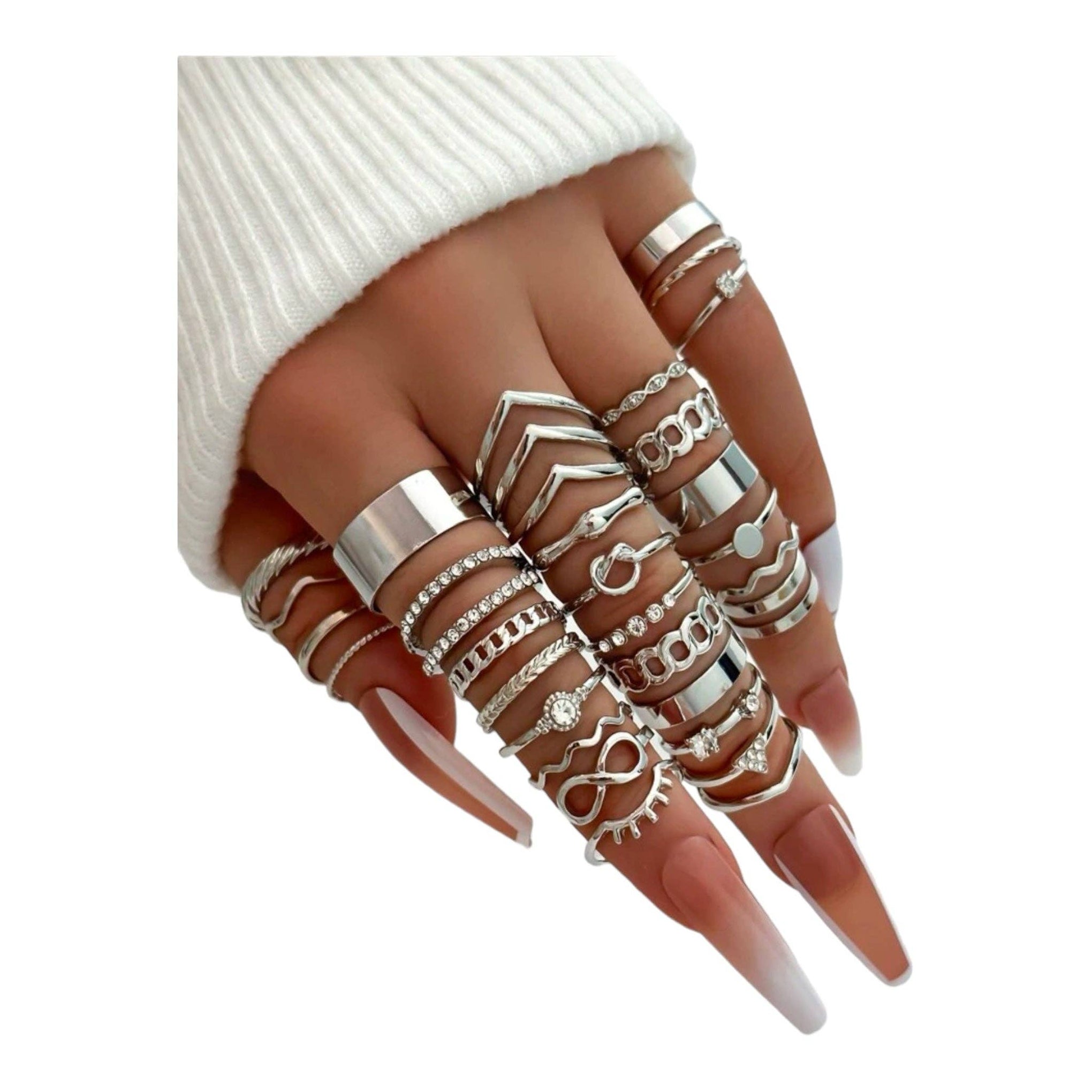 Kinky Pleasure - S019 - Coffret de 30 bagues en or ou argent