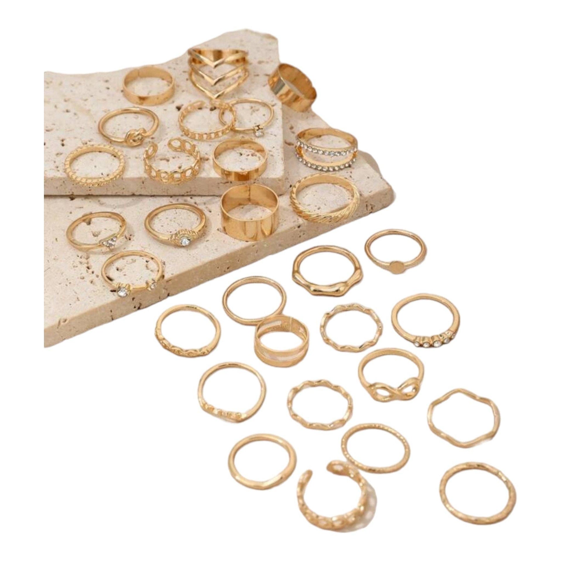 Kinky Pleasure - S019 - Coffret de 30 bagues en or ou argent
