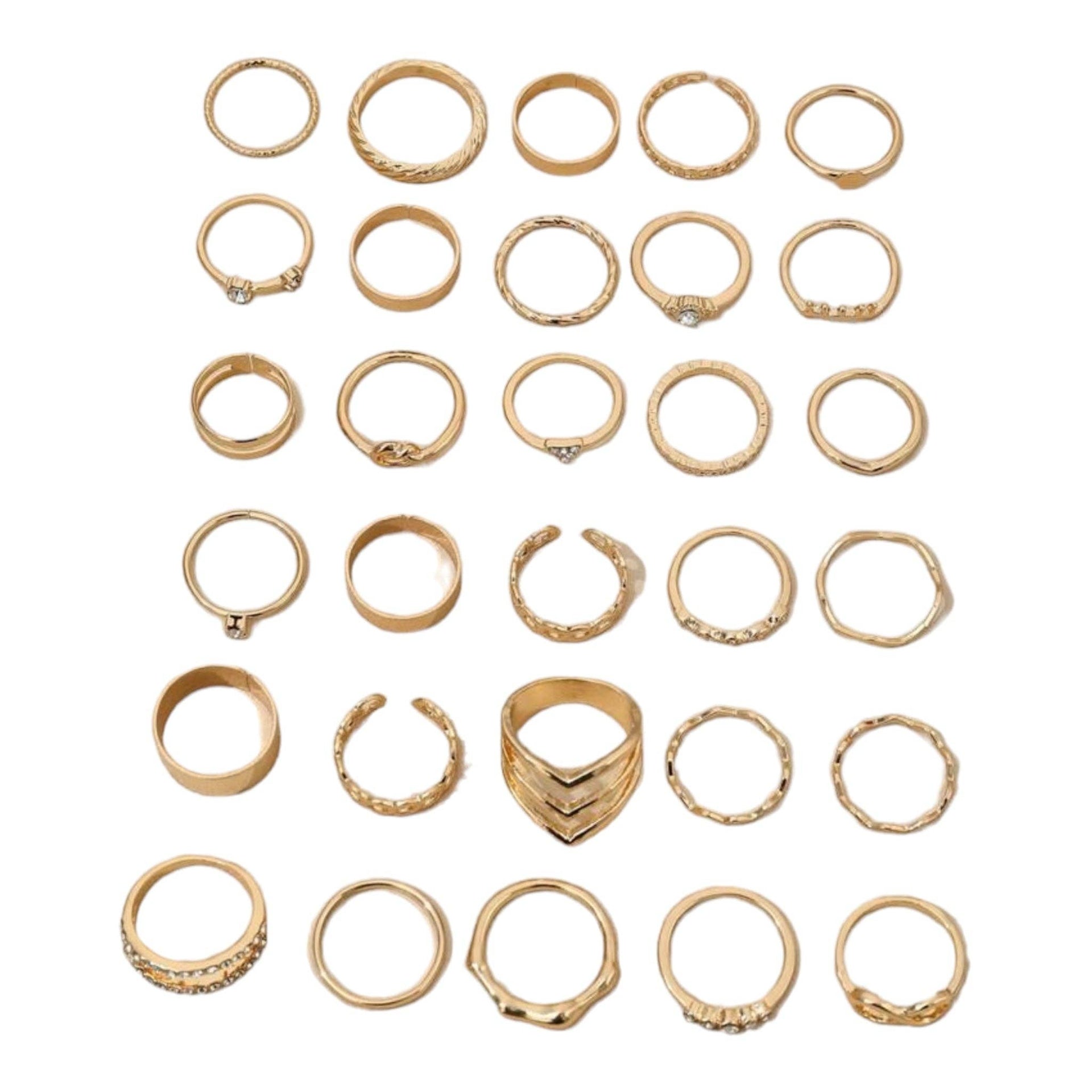 Kinky Pleasure - S019 - Coffret de 30 bagues en or ou argent