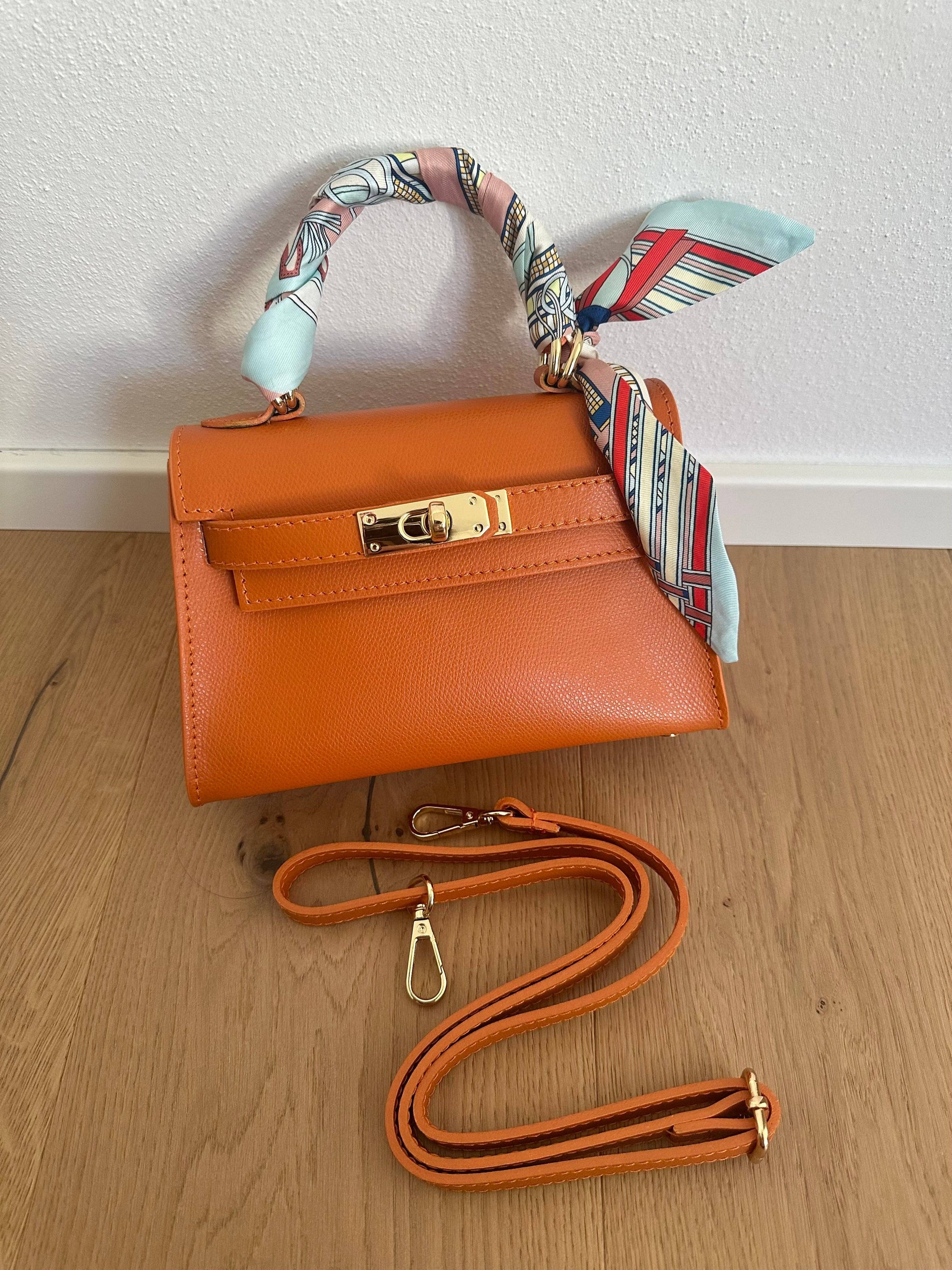 Sac à main MINI K en cuir véritable