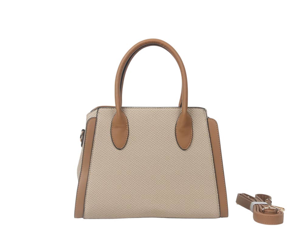 SAC À ÉPAULE AVEC BANDOULIÈRE.