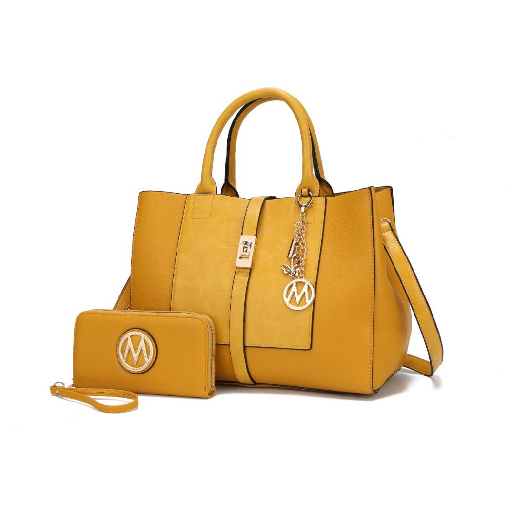 Ensemble sac à main Yola pour femme avec portefeuille.