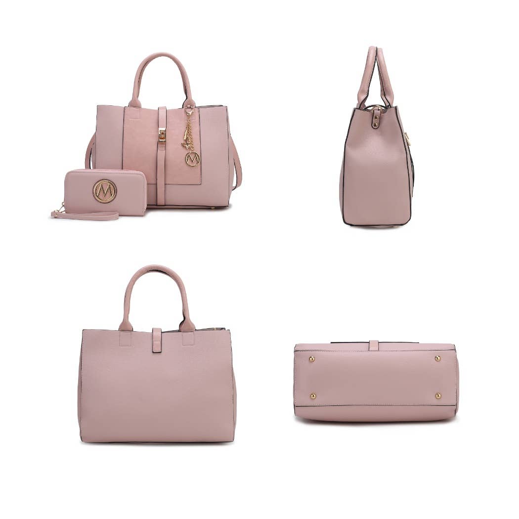 Ensemble sac à main Yola pour femme avec portefeuille.
