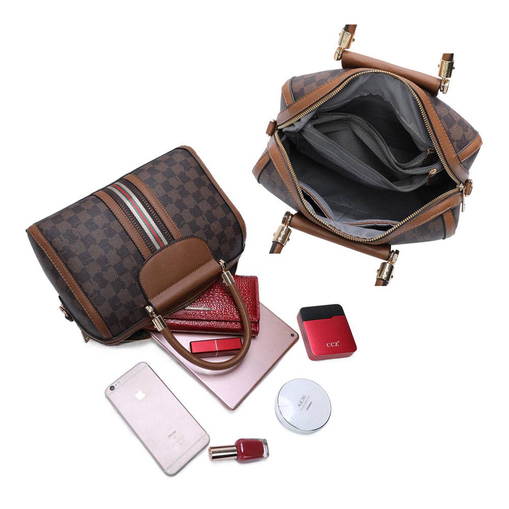 Sac à main Prestige Damier style bowling