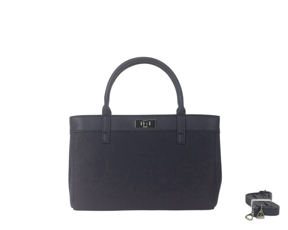 SAC À MAIN AVEC BANDOULIÈRE.