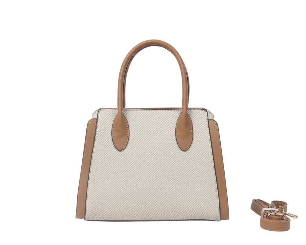 SAC À ÉPAULE AVEC BANDOULIÈRE.