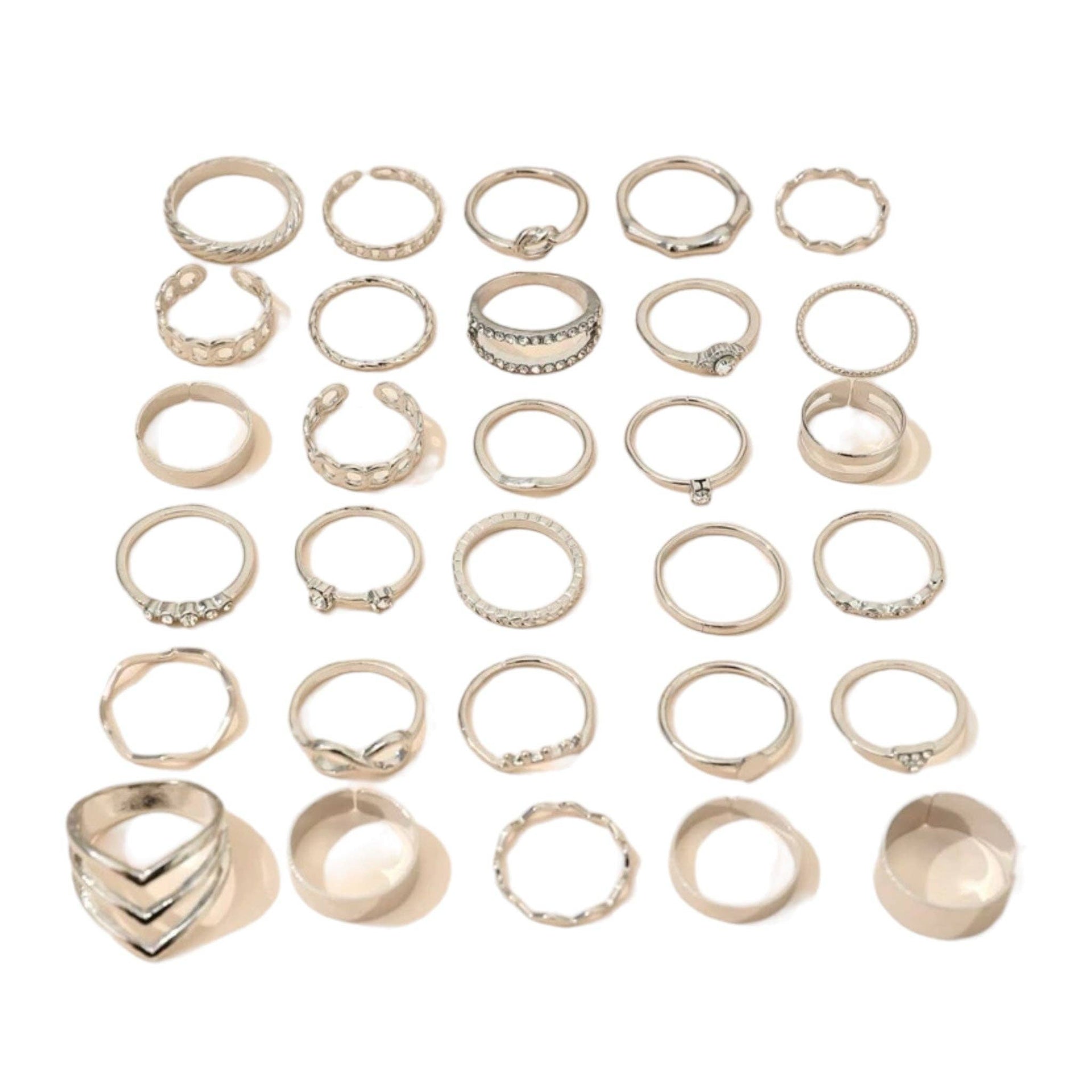 Kinky Pleasure - S019 - Coffret de 30 bagues en or ou argent