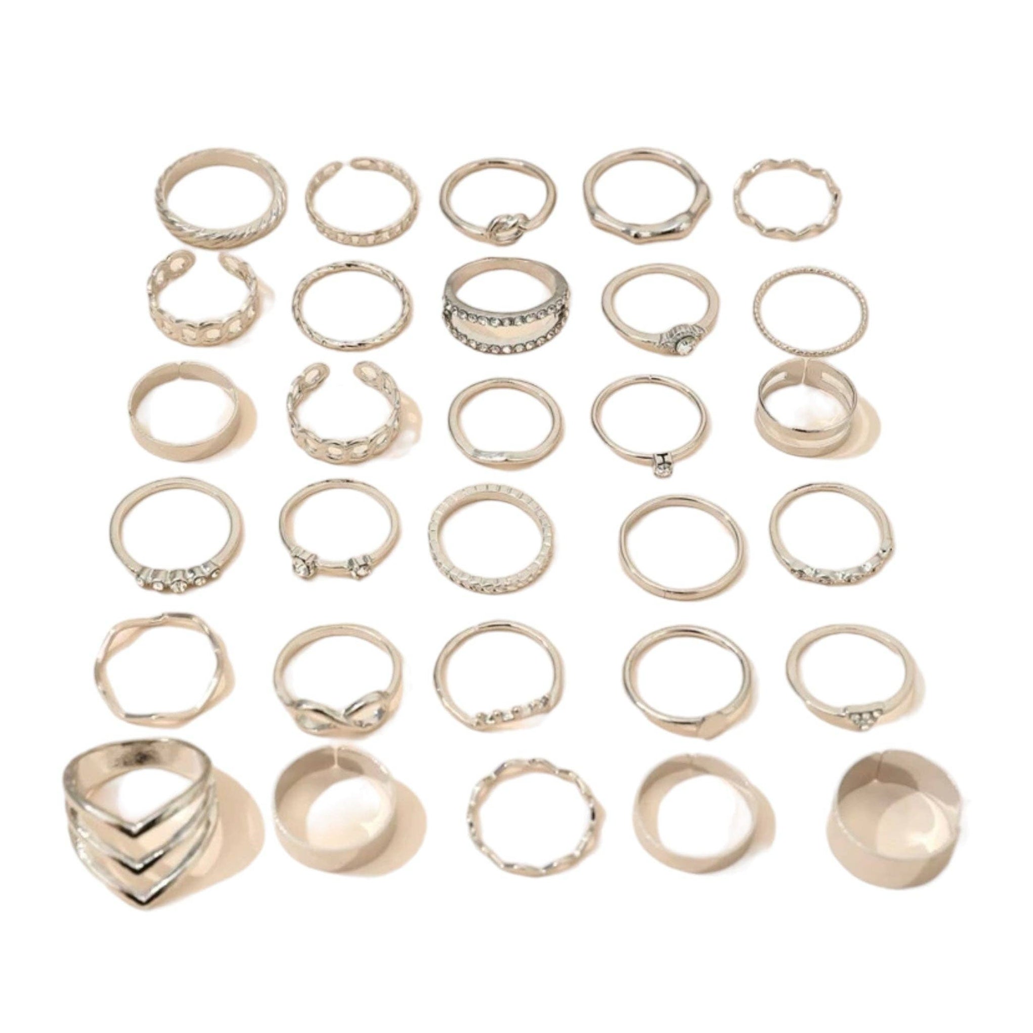 Kinky Pleasure - S019 - Coffret de 30 bagues en or ou argent