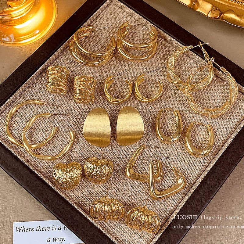 Boucles d'oreilles hypoallergéniques