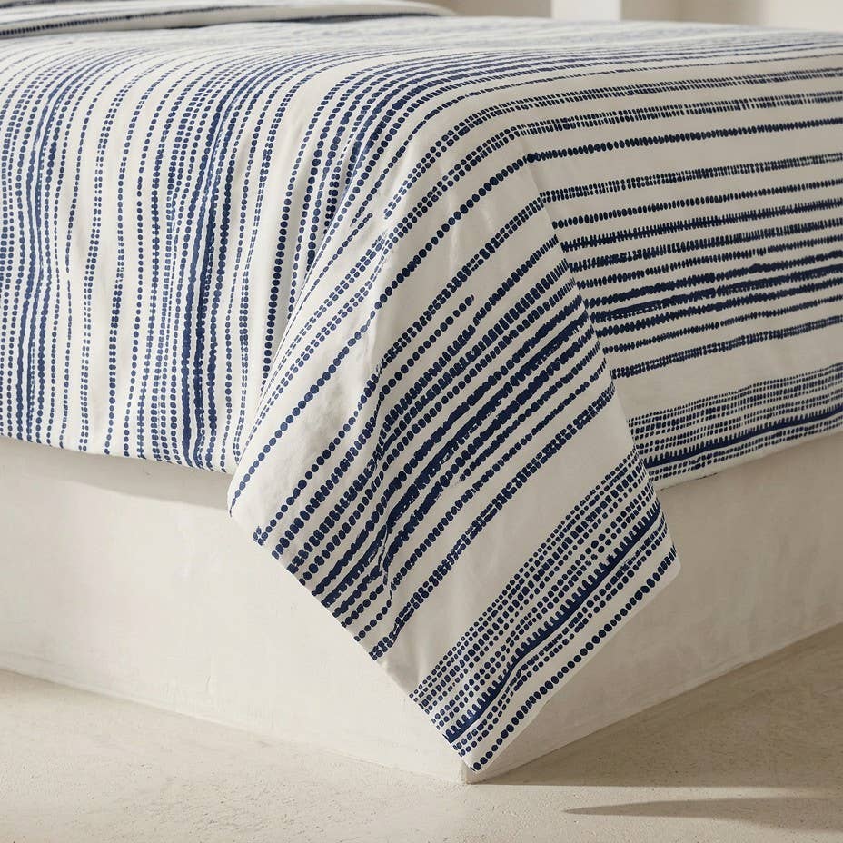 Parure de draps imprimée 100 % coton 3/4 pièces ÉCAILLE