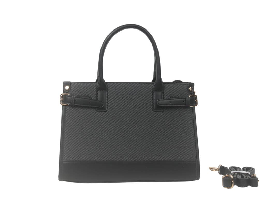 SAC À MAIN AVEC BANDOULIÈRE.