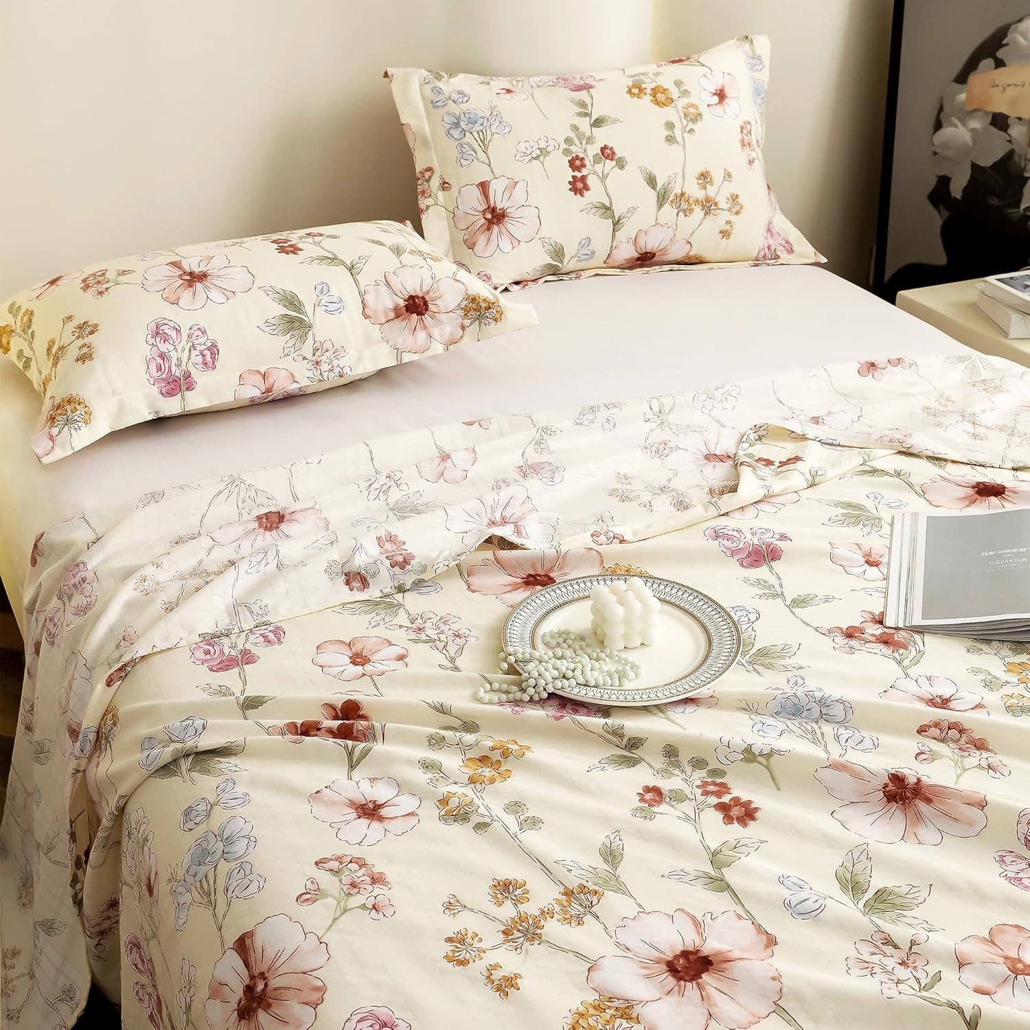 Parure de draps King Size 300 TC