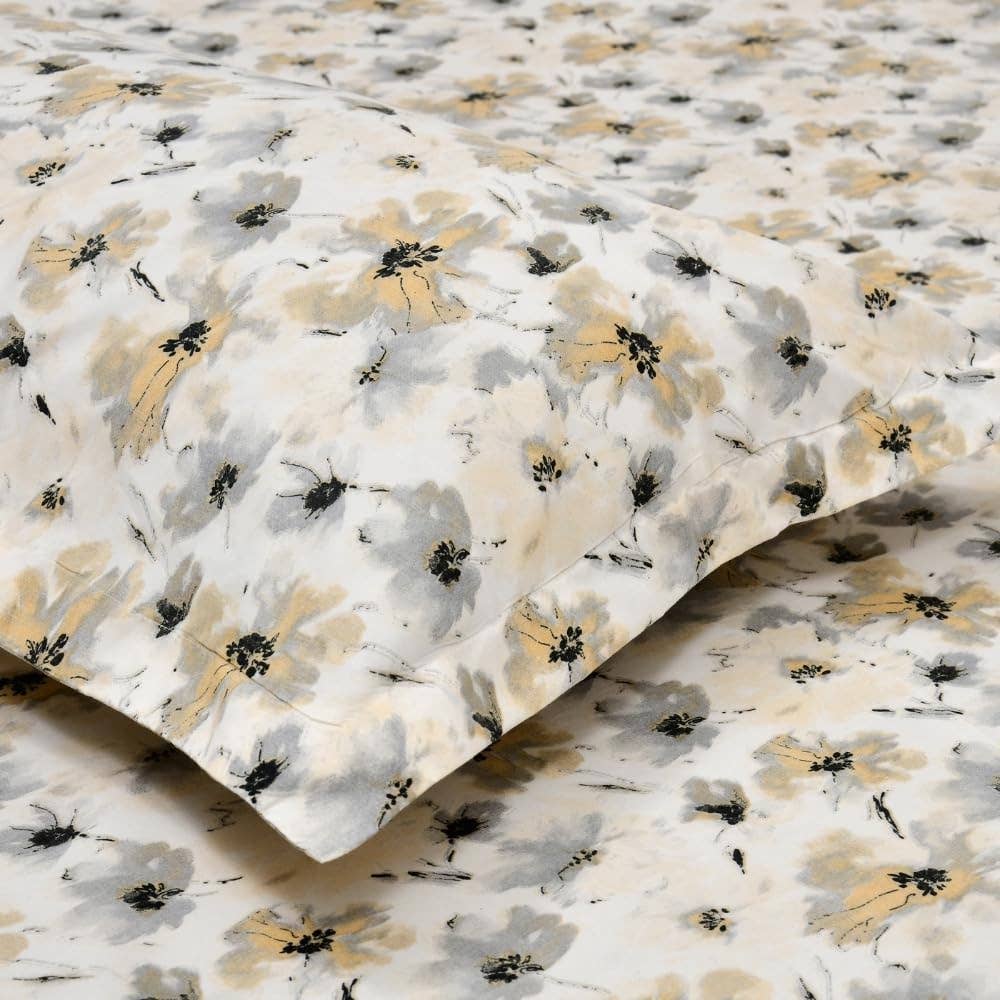 Parure de lit ultra-douce en coton – Lit double & Queen
